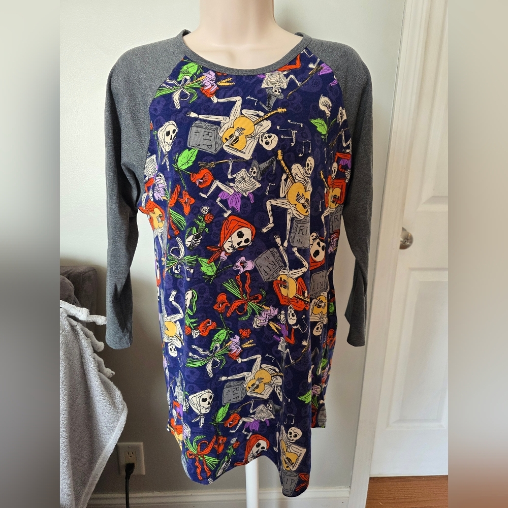Lularoe Halloween Raglan Baseball T-shirt